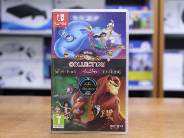 Disney Classic Games: The Jungle Book, Aladdin & The Lion King (Nintendo Switch, английская версия, БУ) - интернет-магазин GameShock г. Челябинск