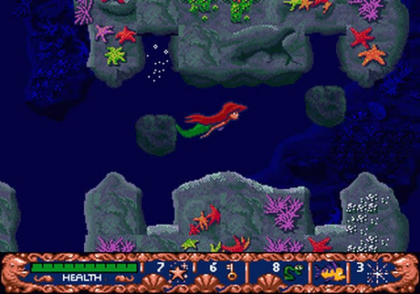 Картридж (16 бит) Ariel The Little Mermaid для Сеги - интернет-магазин GameShock г. Челябинск Картридж (16 бит) Ariel The Little Mermaid для Сеги - интернет-магазин GameShock г. Челябинск