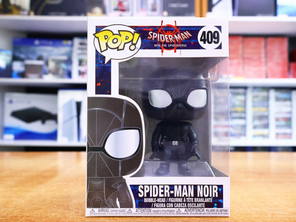 Фигурка Funko POP! Marvel Into the Spider Verse: Spider Man Noir 409 - интернет-магазин GameShock г. Челябинск