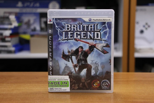 Brutal Legend (PS3, АНГЛ, БУ) - интернет-магазин GameShock г. Челябинск