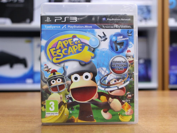Ape Escape Move (PS3, РУС, БУ) - интернет-магазин GameShock г. Челябинск