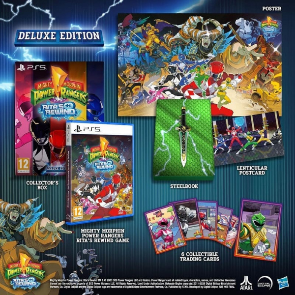 Mighty Morphin Power Rangers: Rita's Rewind - Deluxe Edition (PS5, английская версия) - интернет-магазин GameShock г. Челябинск Mighty Morphin Power Rangers: Rita's Rewind - Deluxe Edition (PS5, английская версия) - интернет-магазин GameShock г. Челябинск