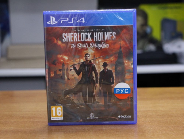 Sherlock Holmes: The Devil's Daughter (PS4, русские субтитры) - интернет-магазин GameShock г. Челябинск