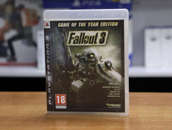 Fallout 3 - Game of the Year Edition (PS3, АНГЛ, БУ) - интернет-магазин GameShock г. Челябинск
