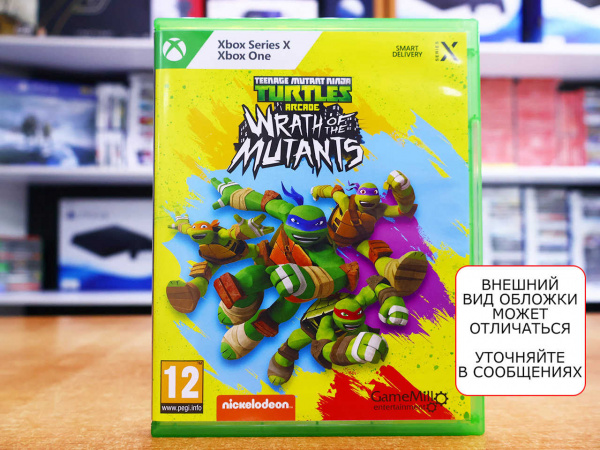 Teenage Mutant Ninja Turtles: Wrath of the Mutants (Xbox One/Series X, английская версия, БУ) - интернет-магазин GameShock г. Челябинск