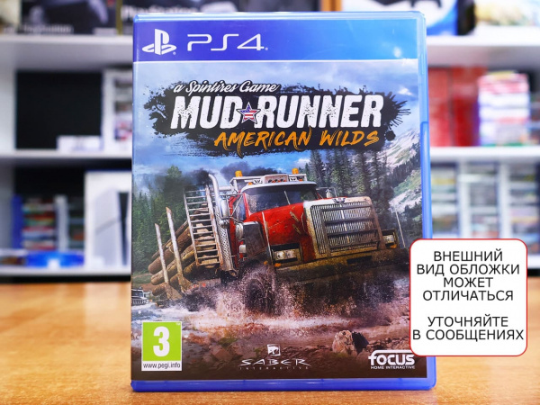 Spintires: MudRunner - American Wilds Edition (PS4, РУС, БУ) - интернет-магазин GameShock г. Челябинск
