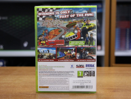 Sonic & SEGA All-Stars Racing with Banjo-Kazooie (Xbox 360, АНГЛ) - интернет-магазин GameShock г. Челябинск