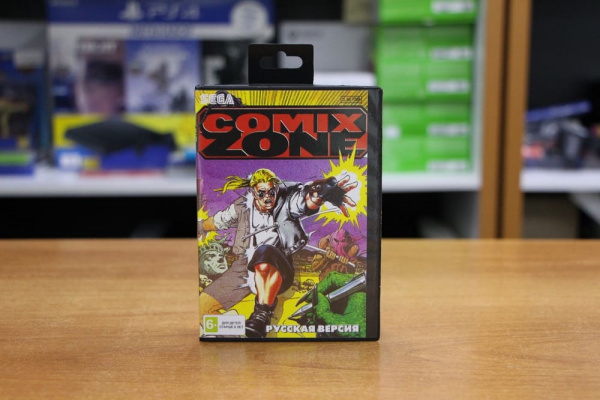 Картридж (16 бит) COMIX ZONE для Сеги - интернет-магазин GameShock г. Челябинск
