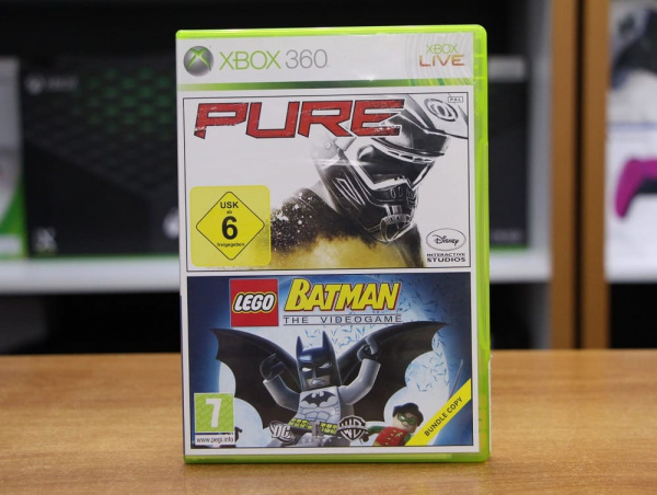 Pure + Lego Batman (Xbox 360, АНГЛ, БУ) - интернет-магазин GameShock г. Челябинск