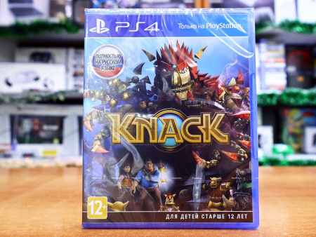 Knack (PS4, русская версия) - интернет-магазин GameShock г. Челябинск