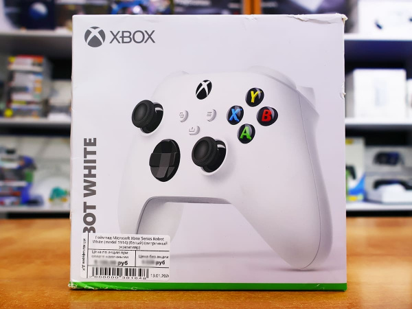 Геймпад Microsoft Xbox Series Robot White (model 1914) (белый) (витринный экземпляр) - интернет-магазин GameShock г. Челябинск