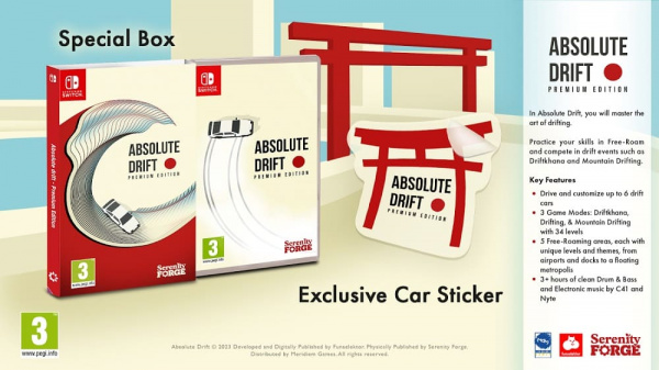 Absolute Drift - Premium Edition [Nintendo Switch, русские субтитры] - интернет-магазин GameShock г. Челябинск