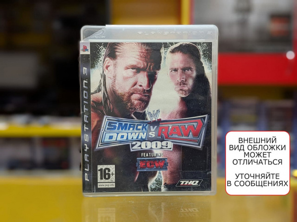 WWE SmackDown vs. Raw 2009 (PS3, АНГЛ, БУ) - интернет-магазин GameShock г. Челябинск