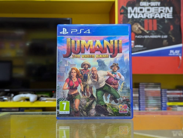 Jumanji: The Video Game (PS4, РУС, БУ) - интернет-магазин GameShock г. Челябинск