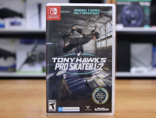 Tony Hawk Pro Skater 1+2 [Nintendo Switch, английская версия, БУ] - интернет-магазин GameShock г. Челябинск