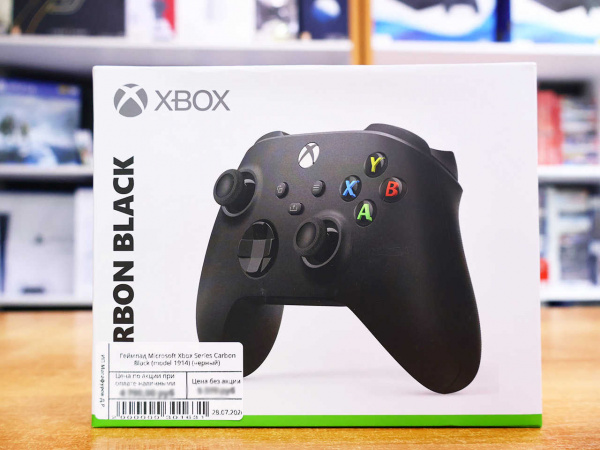 Геймпад Microsoft Xbox Series Carbon Black (model 1914) (черный) - интернет-магазин GameShock г. Челябинск
