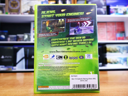 Ben 10 Galactic Racing (Xbox 360, АНГЛ, БУ) - интернет-магазин GameShock г. Челябинск