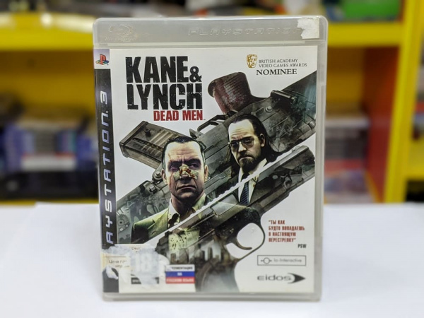 Kane & Lynch: Dead Men (PS3, АНГЛ, БУ) - интернет-магазин GameShock г. Челябинск