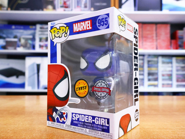 Фигурка Funko POP! Marvel Spider-Girl (Blue Chase Exc) 955 - интернет-магазин GameShock г. Челябинск Фигурка Funko POP! Marvel Spider-Girl (Blue Chase Exc) 955 - интернет-магазин GameShock г. Челябинск