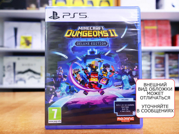 Minecraft Dungeons II (2) - Deluxe Edition (PS5, русские субтитры) - интернет-магазин GameShock г. Челябинск Minecraft Dungeons II (2) - Deluxe Edition (PS5, русские субтитры) - интернет-магазин GameShock г. Челябинск