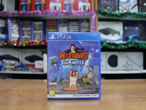 Worms WMD: All Stars (PS4, РУС, БУ) - интернет-магазин GameShock г. Челябинск