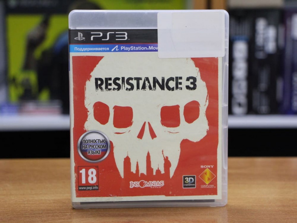 Resistance 3 (PS3, РУС, БУ) - интернет-магазин GameShock г. Челябинск