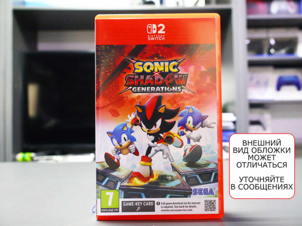 Sonic x Shadow Generations (Nintendo Switch 2, русские субтитры, БУ) - интернет-магазин GameShock г. Челябинск