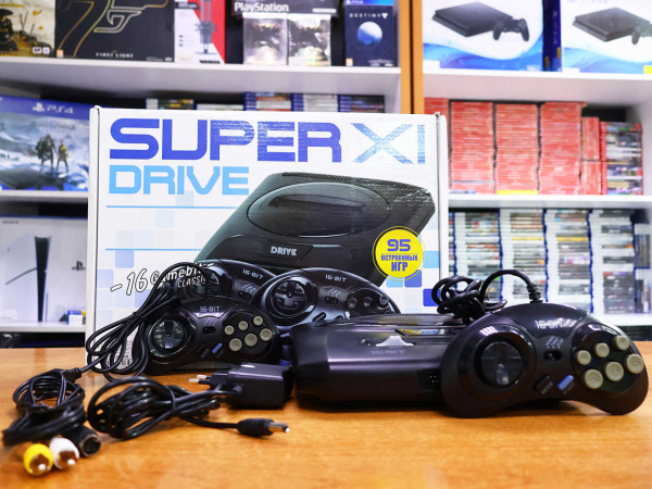 Игровая приставка Super Drive 11 Classic (16 bit) +95 игр - интернет-магазин GameShock г. Челябинск Игровая приставка Super Drive 11 Classic (16 bit) +95 игр - интернет-магазин GameShock г. Челябинск