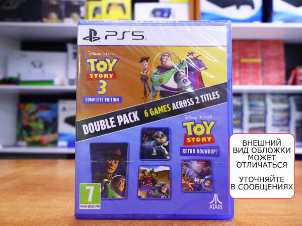 Toy Story: Retro Roundup! / Toy Story 3: Complete Edition (PS5, русские субтитры) - интернет-магазин GameShock г. Челябинск Toy Story: Retro Roundup! / Toy Story 3: Complete Edition (PS5, русские субтитры) - интернет-магазин GameShock г. Челябинск