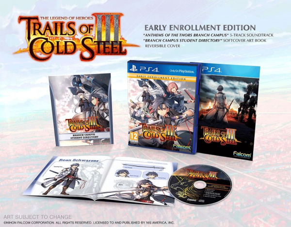 The Legend of Heroes: Trails of Cold Steel III (3) - Early Enrollment Edition (PS4, Английская версия) - интернет-магазин GameShock г. Челябинск