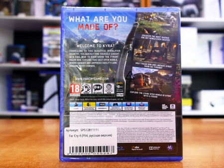 Far Cry 4 (PS4, русская версия) - интернет-магазин GameShock г. Челябинск