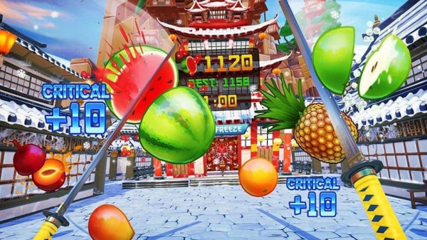 Fruit Ninja VR (только для PS VR) (PS4, русские субтитры) - интернет-магазин GameShock г. Челябинск