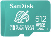 Карта памяти MicroSD SanDisk 512GB Class 10 Nintendo Switch Cobranded V30 A1 UHS-I U3 (100/90 Mb/s) (SDSQXAO-512G-GNCZN) - интернет-магазин GameShock г. Челябинск