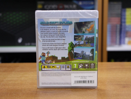 Minecraft Playstation 3 Edition (PS3, РУС) - интернет-магазин GameShock г. Челябинск Minecraft Playstation 3 Edition (PS3, РУС) - интернет-магазин GameShock г. Челябинск
