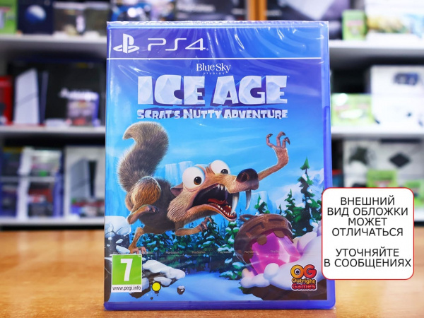 Ice Age: Scrat's Nutty Adventure (Ледниковый Период) [PS4, русские субтитры] - интернет-магазин GameShock г. Челябинск