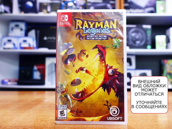 Rayman Legends: Definitive Edition (Nintendo Switch, русская версия) - интернет-магазин GameShock г. Челябинск