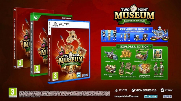 Two Point Museum - Explorer Edition (Xbox Series X, английская версия) - интернет-магазин GameShock г. Челябинск