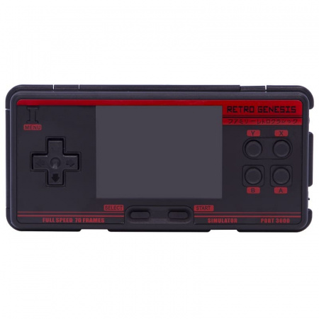 Игровая приставка Retro Genesis Port 3000 (черно-красный) - интернет-магазин GameShock г. Челябинск