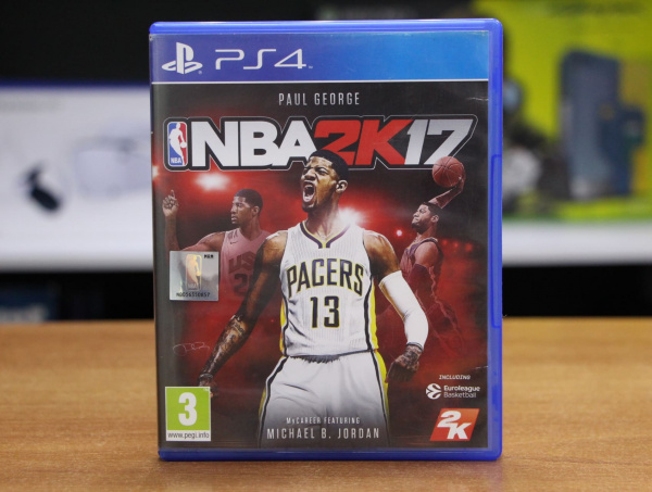 NBA 2K17 (PS4, АНГЛ, БУ) - интернет-магазин GameShock г. Челябинск
