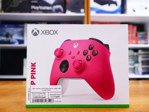 Геймпад Microsoft Xbox Series Deep Pink (model 1914) - интернет-магазин GameShock г. Челябинск