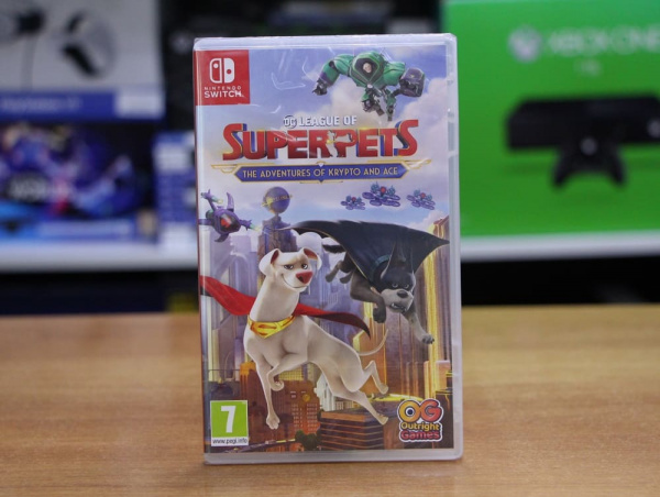 DC League of Super-Pets: The Adventures of Krypto and Ace [Nintendo Switch, русские субтитры] - интернет-магазин GameShock г. Челябинск