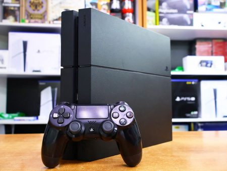 Sony Playstation 4 Fat 1000Гб [БУ] + Джойстик "Black" - интернет-магазин GameShock г. Челябинск