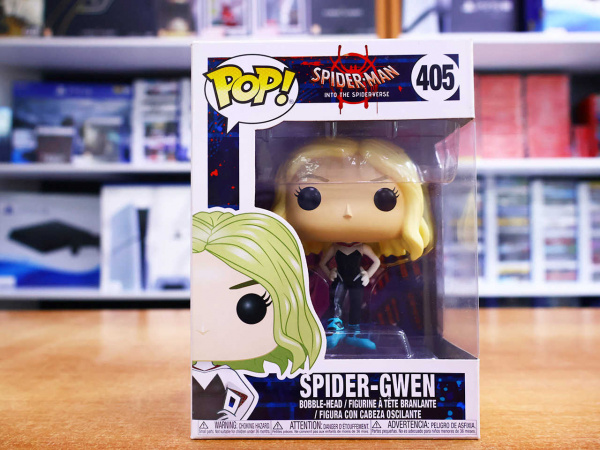 Фигурка Funko POP! Spider Man Into The Spider Verse Spider-Gwen 405 - интернет-магазин GameShock г. Челябинск