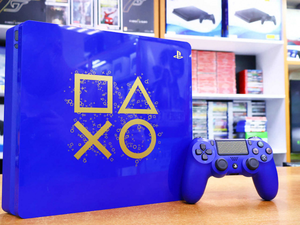 Sony Playstation 4 Slim 500Гб Days of Play Edition [БУ] - интернет-магазин GameShock г. Челябинск