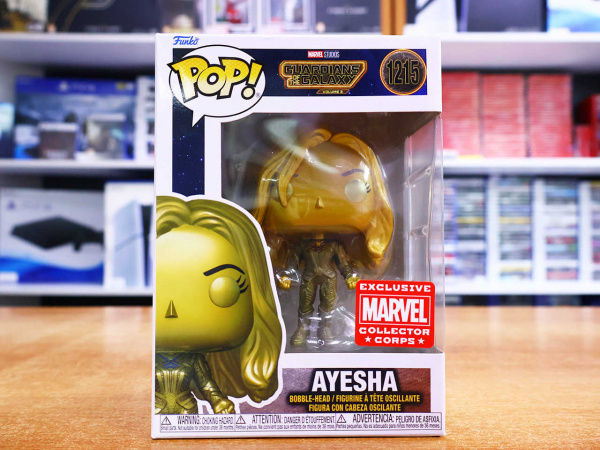Фигурка Funko POP! Guardians of the Galaxy 3: Ayesha (Collector Corps Exc) 1215 - интернет-магазин GameShock г. Челябинск Фигурка Funko POP! Guardians of the Galaxy 3: Ayesha (Collector Corps Exc) 1215 - интернет-магазин GameShock г. Челябинск