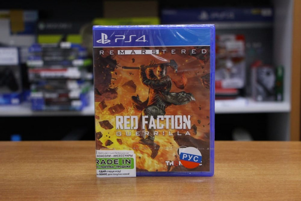 Red Faction: Guerrilla Re-Mars-tered (PS4, русская версия) - интернет-магазин GameShock г. Челябинск
