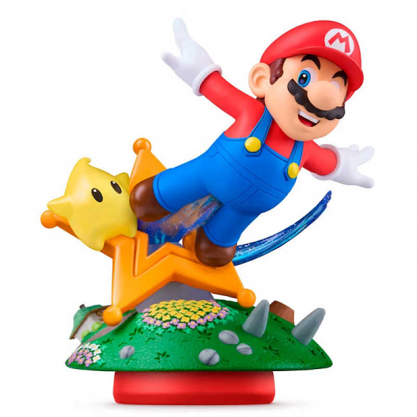 Фигурка Amiibo (Коллекция Super Mario Galaxy) Марио и Люма / Mario and Luma - интернет-магазин GameShock г. Челябинск