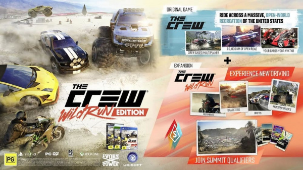 The Crew - Wild Run Edition (Xbox One, русская версия) - интернет-магазин GameShock г. Челябинск The Crew - Wild Run Edition (Xbox One, русская версия) - интернет-магазин GameShock г. Челябинск