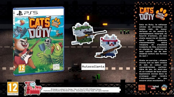 Cats on Duty - Meow Edition [PS5, русские субтитры] - интернет-магазин GameShock г. Челябинск