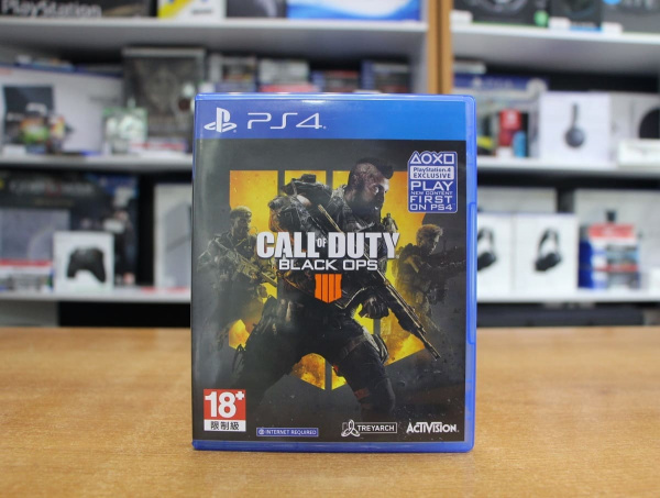 Call of Duty: Black Ops 4 (PS4, АНГЛ, БУ) - интернет-магазин GameShock г. Челябинск